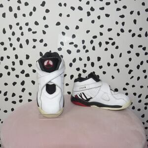 Jordan Retro 8 White BT 'Alternate' Toddler Boys Sneakers